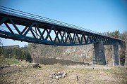 Železniční most na lokálce u Pňovan