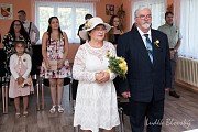 Manželé Hřebejkovi – zlatá svatba v Mladém Smolivci
