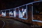Vánoční  tramvaj v Plzni