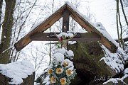 Druhý křížek pod kostelem
