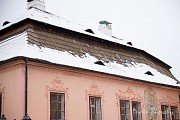 Rokycany - Dumetovský dům s doškovou střechou