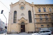 Kostel Sboru Karla Farského v Plzni poznamenal konec války