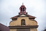 Kaple Na Hradčanech ve stejnojmenné ulici v Koterově