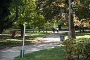 Náměstí v Rakovníku - park