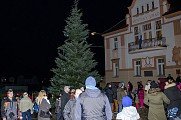 Rozsvícení vánočního stromu v Nepomuku 27. 11. 2016