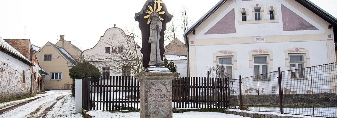 Socha sv. Vojtěcha - Újezd u Kasejovic