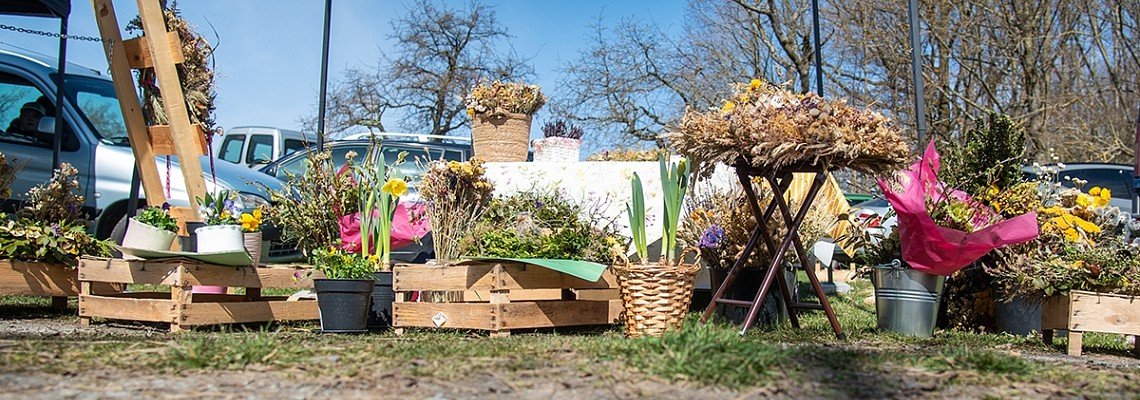 Jarní trhy na Vlčtejně