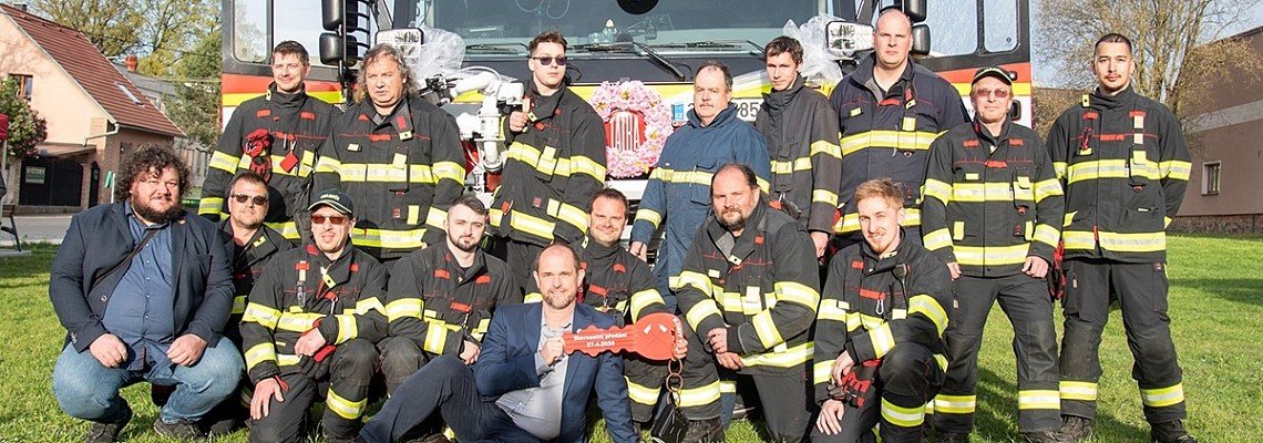 SDH Starý Plzenc přebralo novou CAS