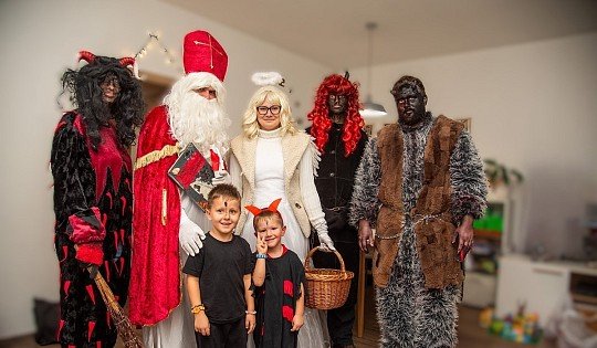 Mikulášská nadílka v Tojicích