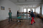Ping - pongový turnaj spojený s pečením jehňátka 31. 3. 2013