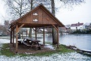 Opatský rybník - dřevěná pergola