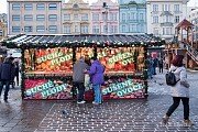 Adventní trhy na náměstí Republiky v Plzni