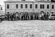 Skupinové fotografování, prohlídky vozů