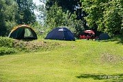 Sobotní ráno, čekání na hudební start