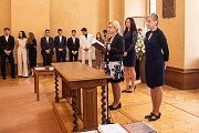 Nástup, oficiální přivítání