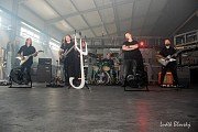Kapela Chlíff při natáčení klipu
