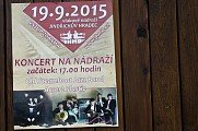 Den železnice a hudební vystoupení v Jindřichově Hradci 19. 9. 2015