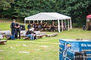 Parkoviště, stany a areál před startem