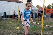 Soutěž 2. – nošení plastového vajíčka na lžíci