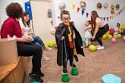 Dětský maškarní bál v Dožicích