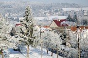 První letošní sníh 17. - 22. 1. 2016