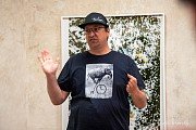 Prohlídka hradu, zámku a galerie Klenová, skupinové fotografování