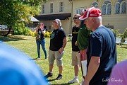 Prohlídka hradu, zámku a galerie Klenová, skupinové fotografování