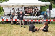 Ještě před startem sobotní části festivalu
