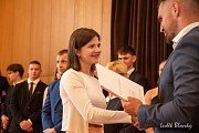 Předávání vysvědčení 4.A a 4.PA