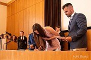 Předávání vysvědčení 4.A a 4.PA