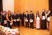 Předávání vysvědčení 4.A a 4.PA